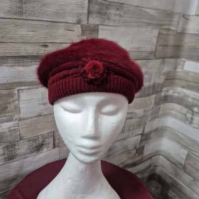 Womens 30% Rabbit Fur Hat