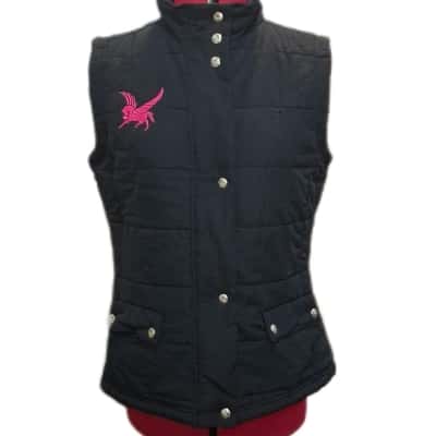 R.M. Williams Womens  Size 14 Vest Jacket Black  