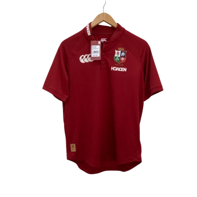 Canterbury Mens  Size S Short Sleeve T-shirt Red British & Irish Lions