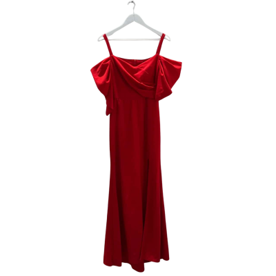 TFNC London Women's Size 14 Red Maxi Dress