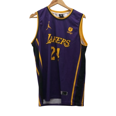 Lakers Basketball Bryant 24 Mens  Size XL Jersey Purple 