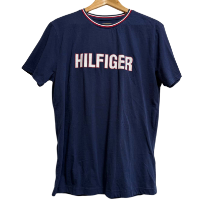Tommy Hilfiger Mens Top Size L Navy Blue 