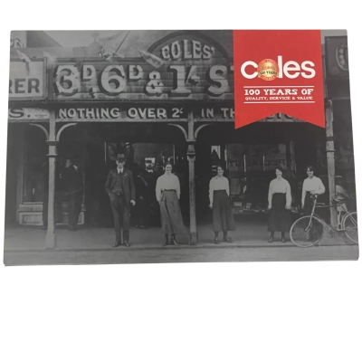 Coles 100 years of quality, service & value