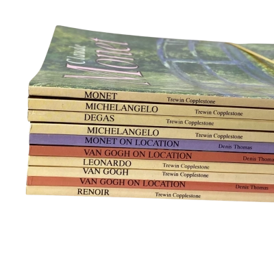 Treasures of Arts (non-hardcover) x10 books
