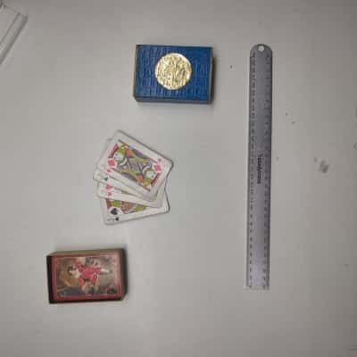 Vintage Playing Cards Lot Waddingtons Red Boy & Rathdown Club Twin Decks