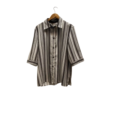 Tanner Street Womens  Size 18 Black & White Vintage Shirt