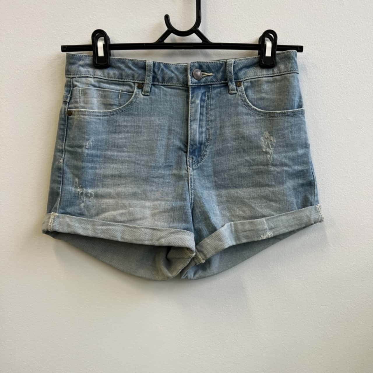 Forever New Womens Size 4 Denim Shorts Blue