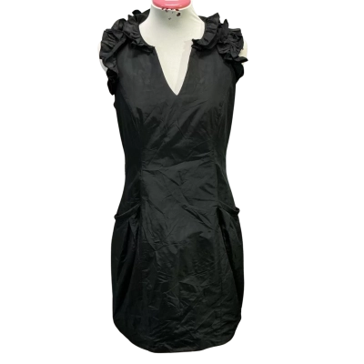 Cue Womens  Size 10 Cocktail Dress Black  