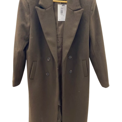 Dazie Womens  Size 8 long Winter Coat Brown 