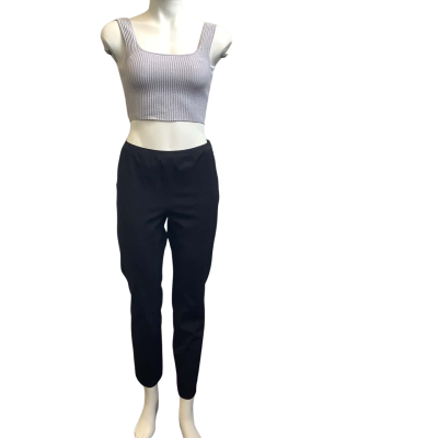 COS Womens  AUS Size 8 Cropped Skinny Leg Pants Black  
