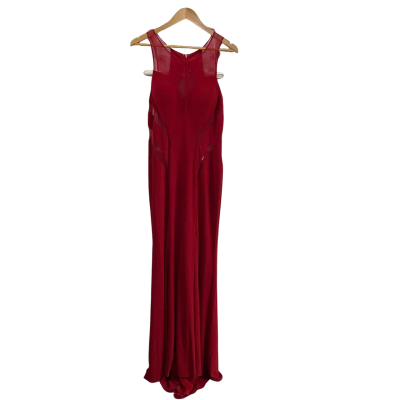 Womens Madison James Size 12 Prom Dress Red 