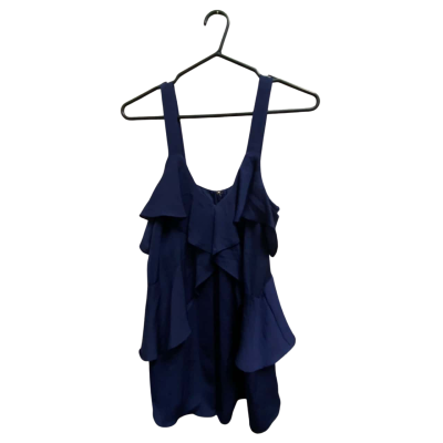 Michael Kors Womens top Size S Blue 