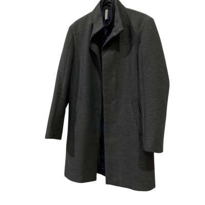 Zara Man Mens  Size M Front Zipper / Winter Coat Grey 