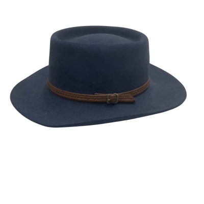 Mount Castle Size S (55) Navy Blue Western Cowboy Hat