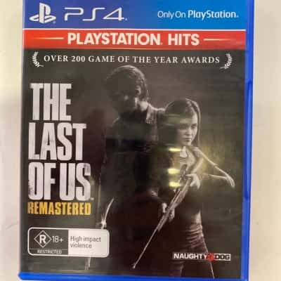 PS4 the last of us remastered 
