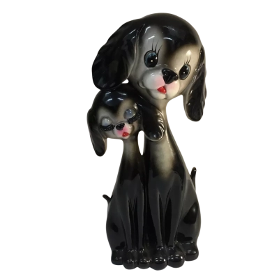 Vintage Dog Figurine Approx 25 x 13cm