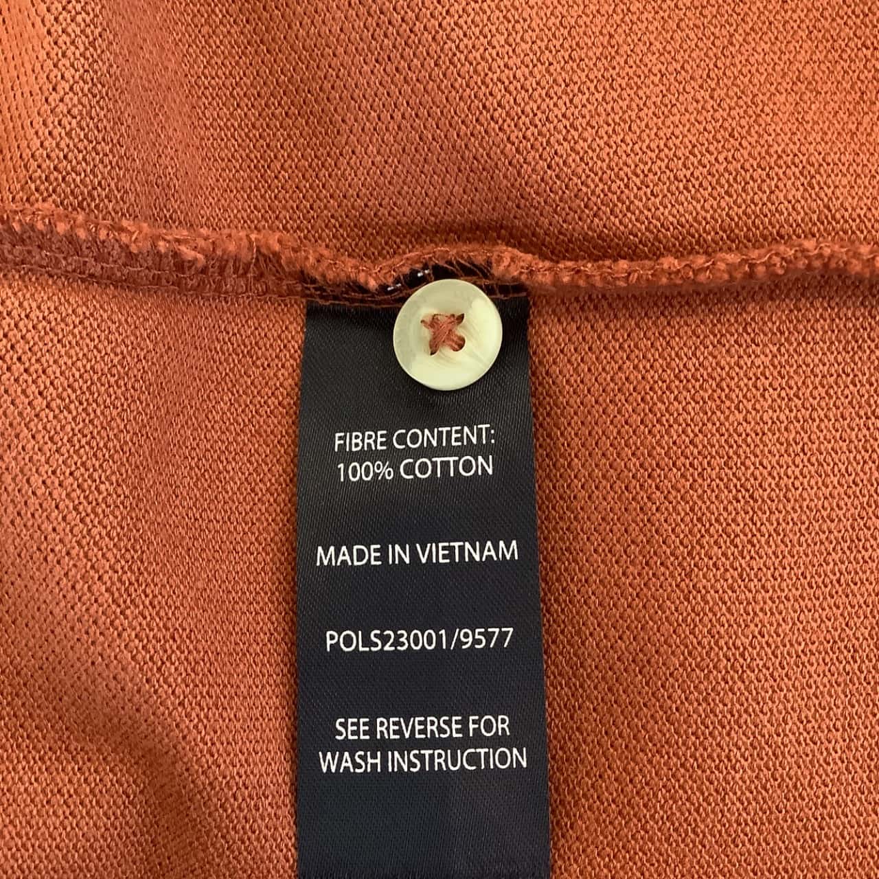 Brand New Gazman Mens Size L Classic Pique Polo Terracotta(s)