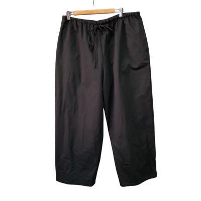 Dissh Womens  Size 16 Wide Leg Pants Black  