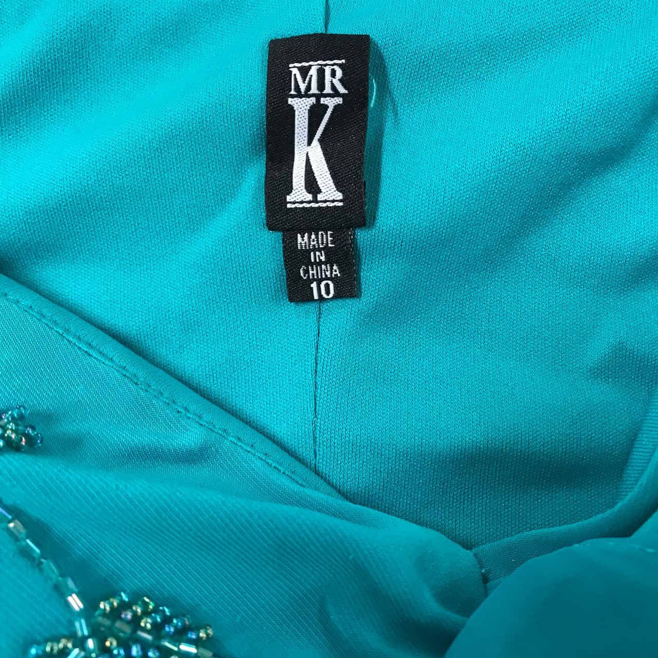 Mr K Size 10 Formal Dress Green (s) - Used Very Good | Salvos Stores