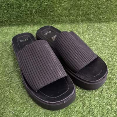 Novo Bacardi Black Mules Size 8