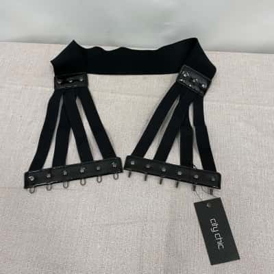 City Chic Women's Belt With Elastic Size M / S RRP$40