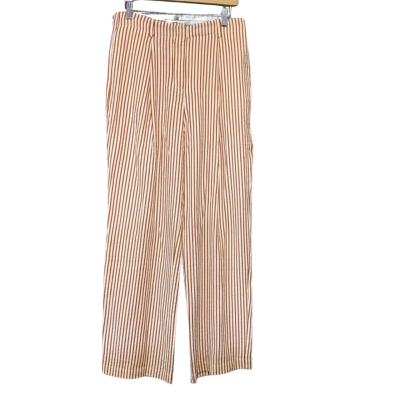 MNG Size M Striped Pants