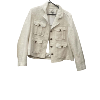Women’s Sussan  Size 18 Cropped Jacket White 