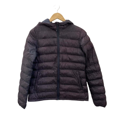 Mountain Warehouse Womens  Size 8 Puffer Jacket Pattern / Purple 