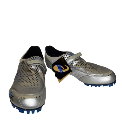 Asics Kids  Size 8.5 Shoes Blue / Silver 