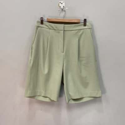 Witchery Womens Size 10 Shorts Green 