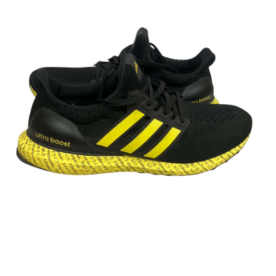 Adidas Black and Yellow Ultraboost 5.0 DNA Size 8.5 running shoes 
