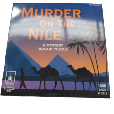 Murder On The Nile A Mystery Jigsaw Puzzle 