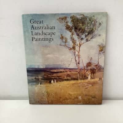 Great Australian Landscape Paintings hardcover book