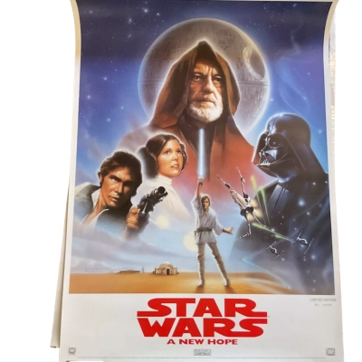 Star Wars: Episode IV - A New Hope Special Edition Video Poster #90/10000 Vintage 1995