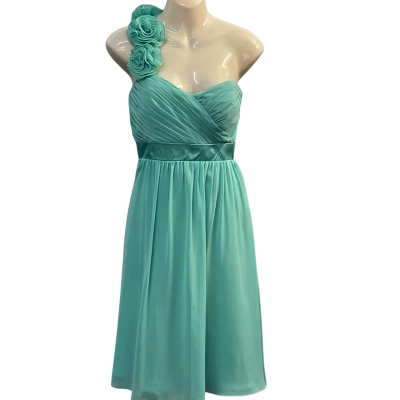 Bari Jay Womens Size 12 Cocktail/Formal/Midi/Party Dress Green