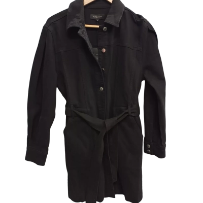Witchery Womens  Size 12 Denim Dress Black  