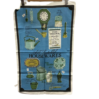 All sorts of housewares tea towel