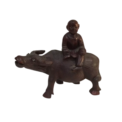 Wooden Figurine as pictured Approx 16 x 14cm