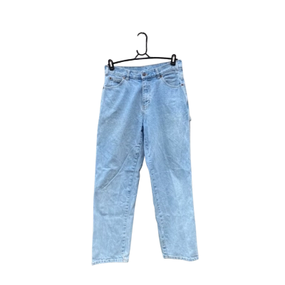 Womens Dickies Size 32 Wide Leg Jeans Blue