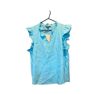 Liz Jordan Womens  Size 18 Short Sleeve Shirt Teal 