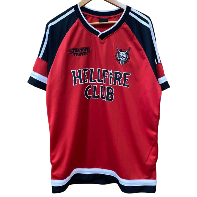 Stranger Things Hellfire Club Jersey Size L