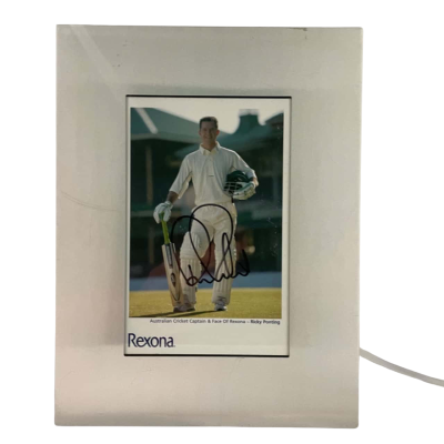 Ricky Ponting Autographed Photo