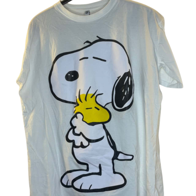 Zara Womens Short Sleeve Shirt Black  / White size L