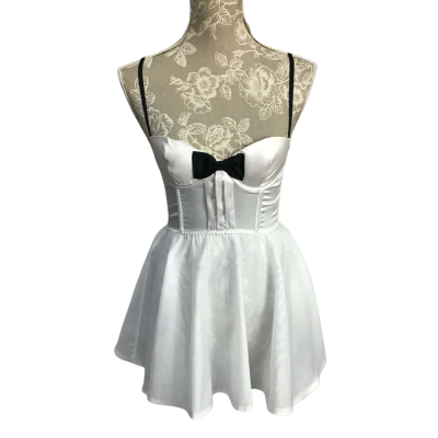 Victoria's Secret Womens  Size XS White Baby Doll Lingerie 