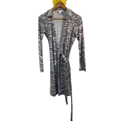 Diane Von Furstenberg Womens  Size 6 Cardigan Striped 
