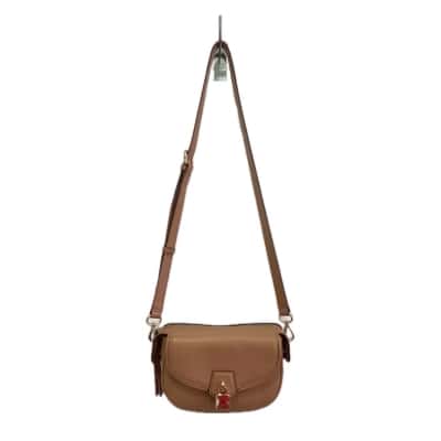 Mimco Womens Cross Body Bag / Handbag Brown 