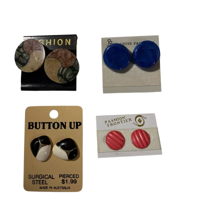 Womens Earrings - Mix stud 