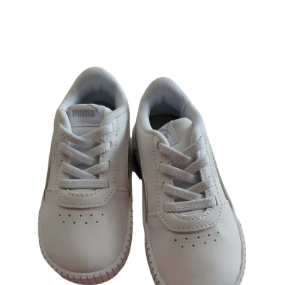 Puma Kids  Size 7 White Shoes 