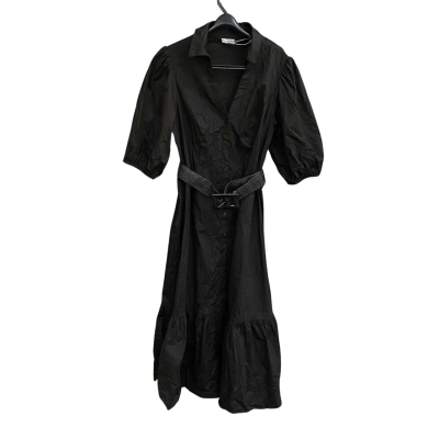 City Chic Womens  Size S Maxi Dress Black  