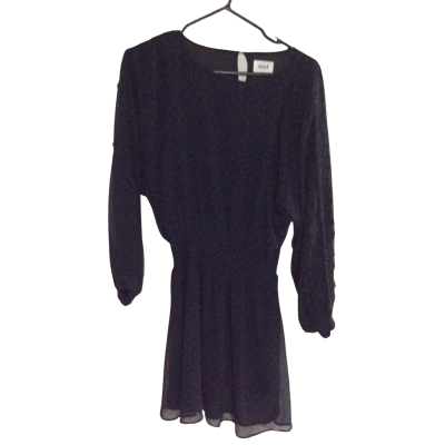 Seed Womens  Size 6 Long Sleeve Dress Blue / Navy Blue 
